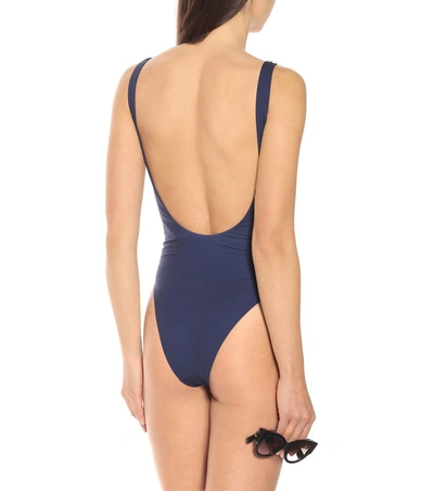 Shop Fendi Mania One-piece Swimsuit In Multicoloured