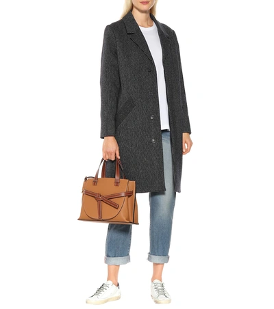 Shop Apc Cyriel Wool-blend Coat In Blue