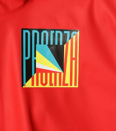 Shop Proenza Schouler Pswl Raincoat In Red