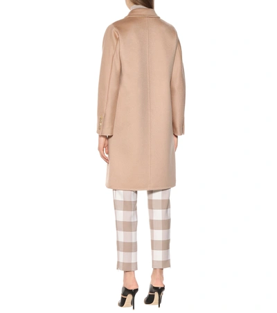 Shop Max Mara Samanta Cashmere Coat In Beige