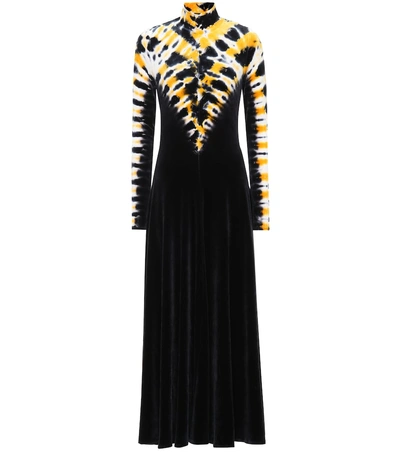 Shop Proenza Schouler Velvet Maxi Dress In Black