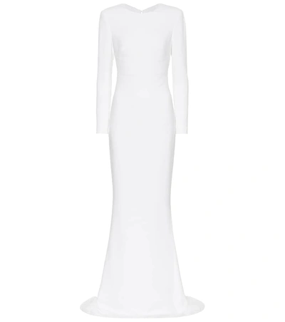 Shop Stella Mccartney Ruby Stretch Cady Gown In White