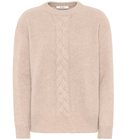 Shop Max Mara Veggia Cashmere Sweater In Pink