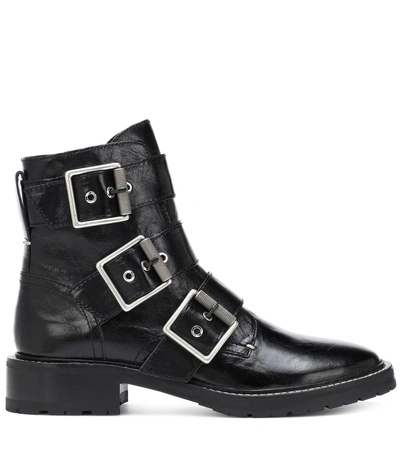 Shop Rag & Bone Cannon Leather Ankle Boots In Black