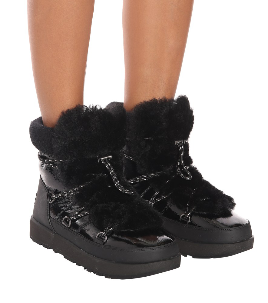 ugg highland waterproof boot black
