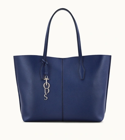 Shop Tod's Joy Bag Large In Blue