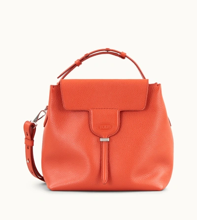 Shop Tod's Joy Bag Small In Orange