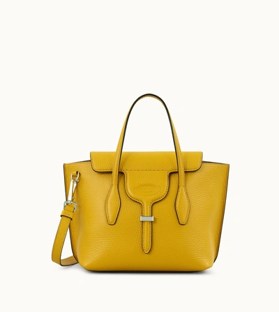 Shop Tod's Joy Bag Mini In Yellow