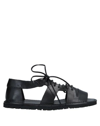 Shop Marsèll Sandals In Black