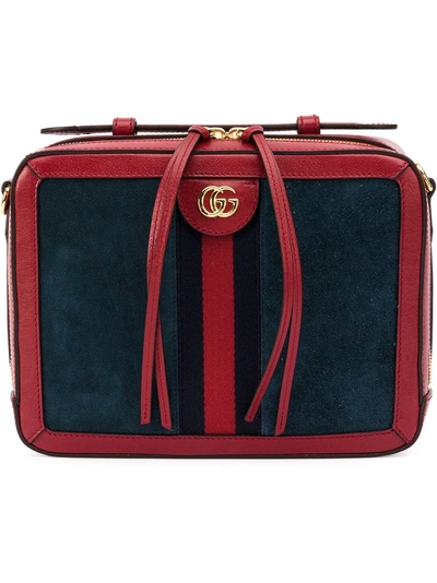 Shop Gucci Ophidia Small Shoulder Bag - Red