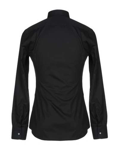 Shop Dolce & Gabbana Solid Color Shirt In Black