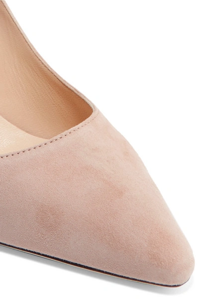 Jimmy Choo Love 65 Pointed-toe Pumps In Pink