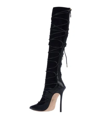 Shop Dsquared2 Knee Boots In Black