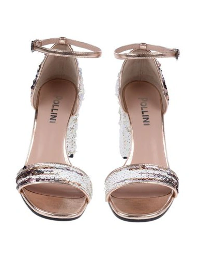 Pollini Sandals In White