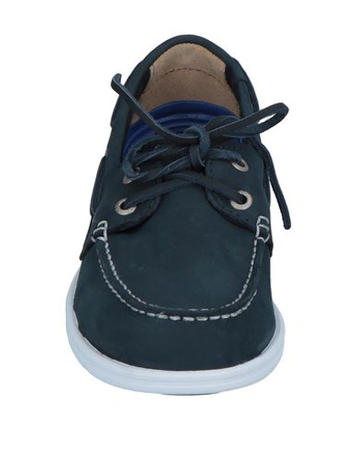 Shop Sebago Loafers In Dark Blue