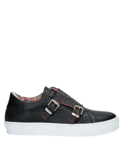 Shop Yab Sneakers In Black