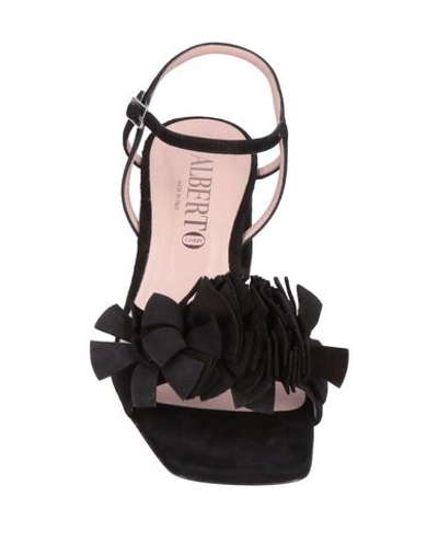 Shop Alberto Gozzi Sandals In Black