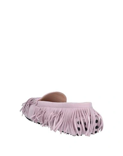 Tod's Loafers In Purple