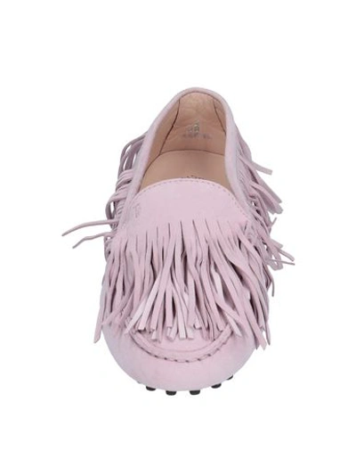 Tod's Loafers In Purple
