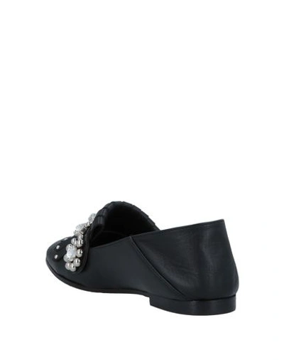 Shop Ninalilou Loafers In Black
