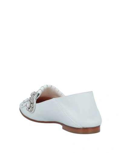 Shop Ninalilou Loafers In White