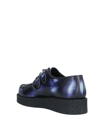 Shop Underground Lace-up Shoes In Blue