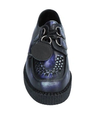 Shop Underground Lace-up Shoes In Blue