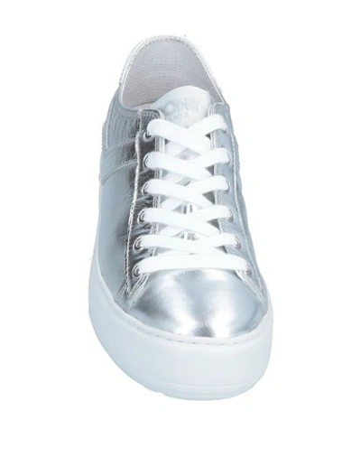 Shop Pony Sneakers In Silver