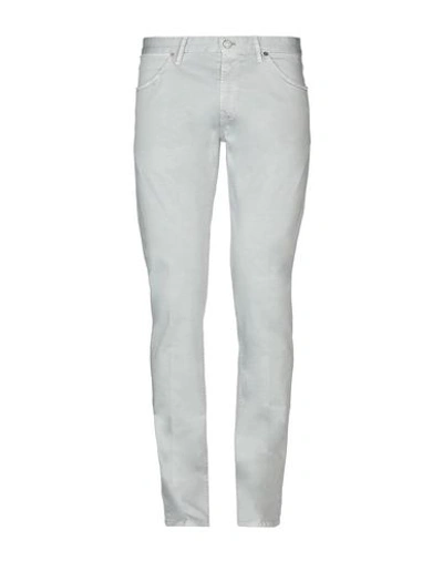 Shop Pt05 Casual Pants In Light Grey