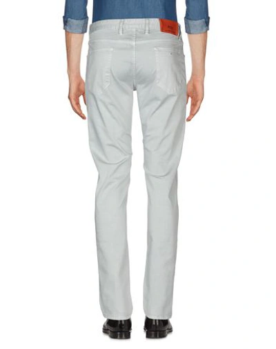 Shop Pt05 Casual Pants In Light Grey