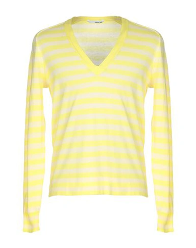 Shop Italia Independent Sweater In Yellow