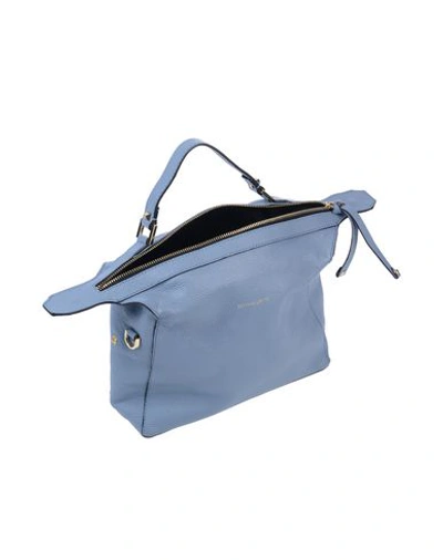 Shop Caterina Lucchi Handbag In Pastel Blue