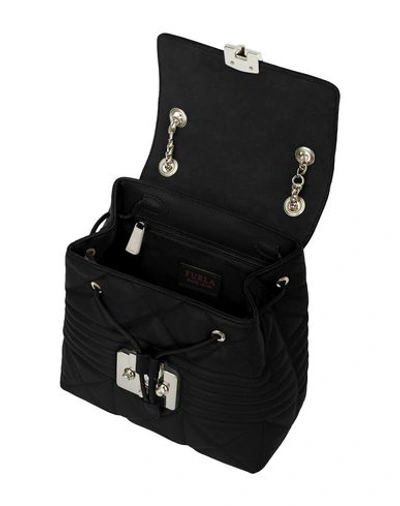 Shop Furla Backpack & Fanny Pack In Black