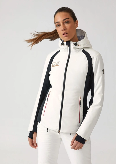 excelleren Collega argument Emporio Armani Ski Jackets - Item 41856871 In Milky White | ModeSens