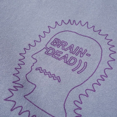 Shop Brain Dead X Gustavo Psycho Hippie Hoody In Blue