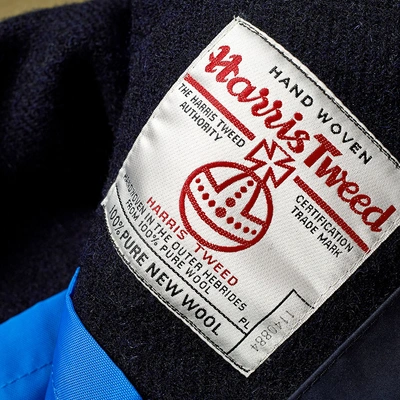 Shop Nigel Cabourn Cameraman Extension Jacket In Blue