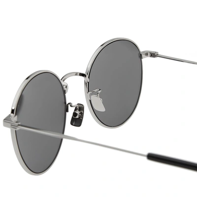 Shop Saint Laurent Sl 250 Sunglasses In Silver