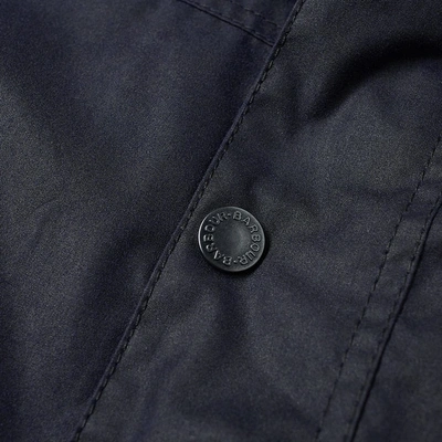 Barbour Kelvin Wax Jacket In Blue | ModeSens