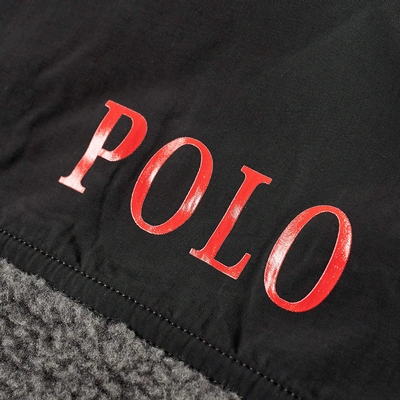 Shop Polo Ralph Lauren Hybrid Vest In Black