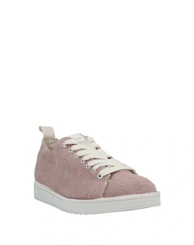 Shop Pànchic Panchic Woman Sneakers Pastel Pink Size 6 Textile Fibers