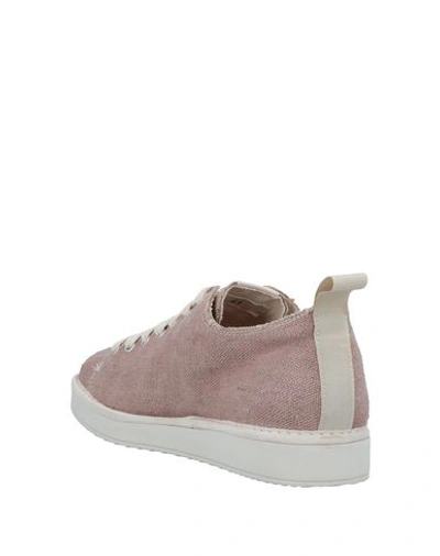 Shop Pànchic Panchic Woman Sneakers Pastel Pink Size 6 Textile Fibers