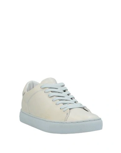 Shop Crime London Sneakers In Ivory