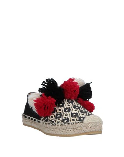 Shop Etro Espadrilles In Black