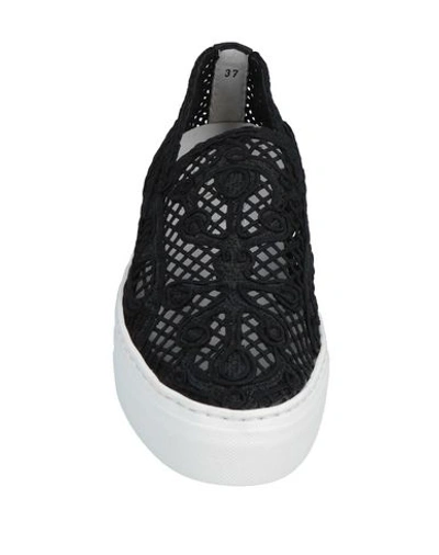 Shop Agl Attilio Giusti Leombruni Sneakers In Black