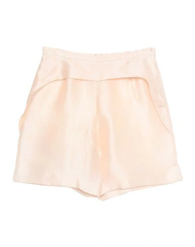 Shop Just Cavalli Shorts & Bermuda In Pale Pink