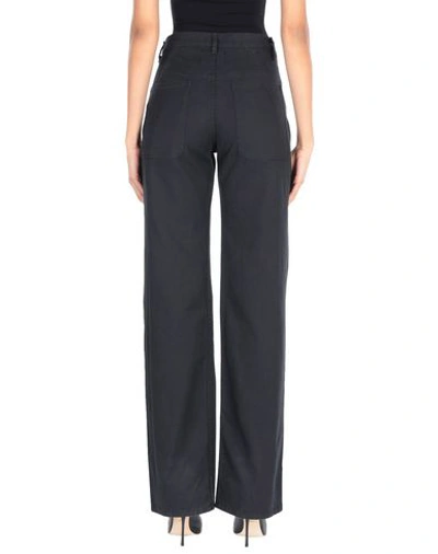 Shop Zucca Casual Pants In Black