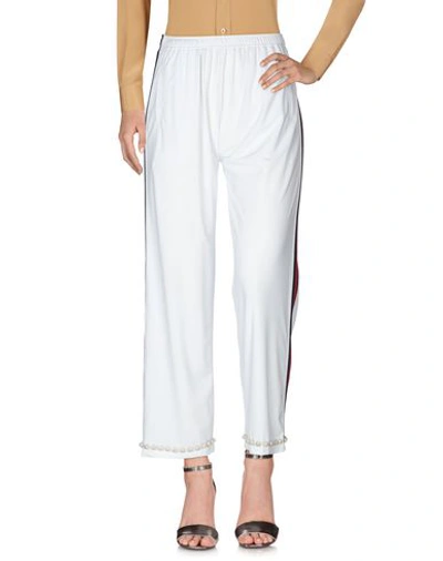 Shop Amuse Casual Pants In White