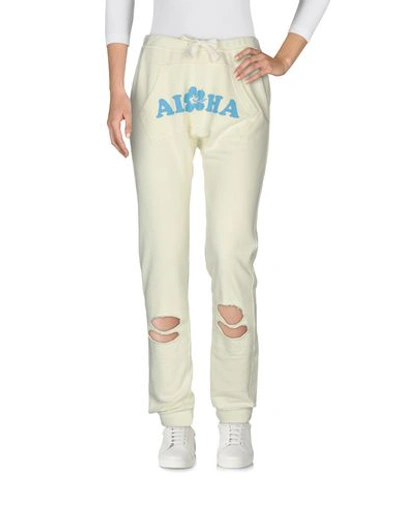 Shop Happiness Casual Pants In Light Yellow