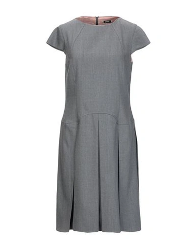 Shop Jil Sander Knee-length Dress In Grey