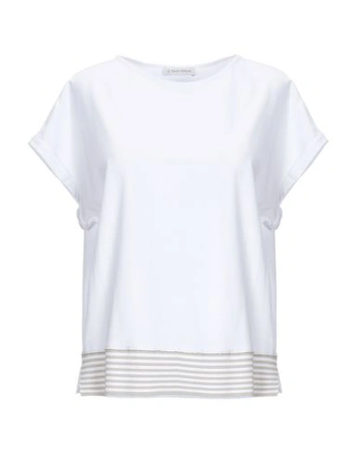 Shop Le Tricot Perugia T-shirt In White